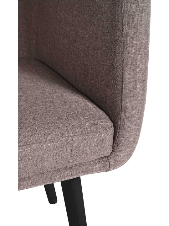 Silla de visita tela Utrecht, taupe Silla de visita tela Utrecht, taupe