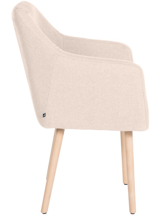 Silla de visita Utrecht tejido natural, beige