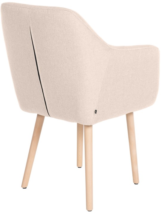 Silla de visita Utrecht tejido natural, beige