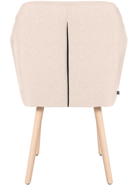 Silla de visita Utrecht tejido natural, beige