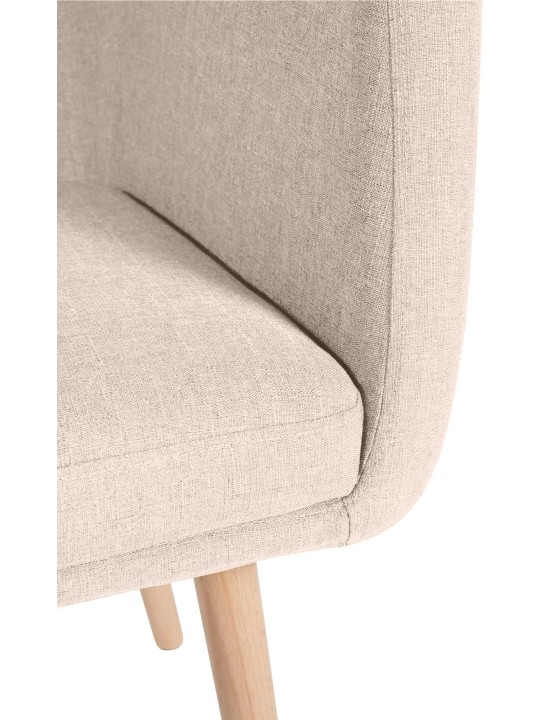 Silla de visita Utrecht tejido natural, beige