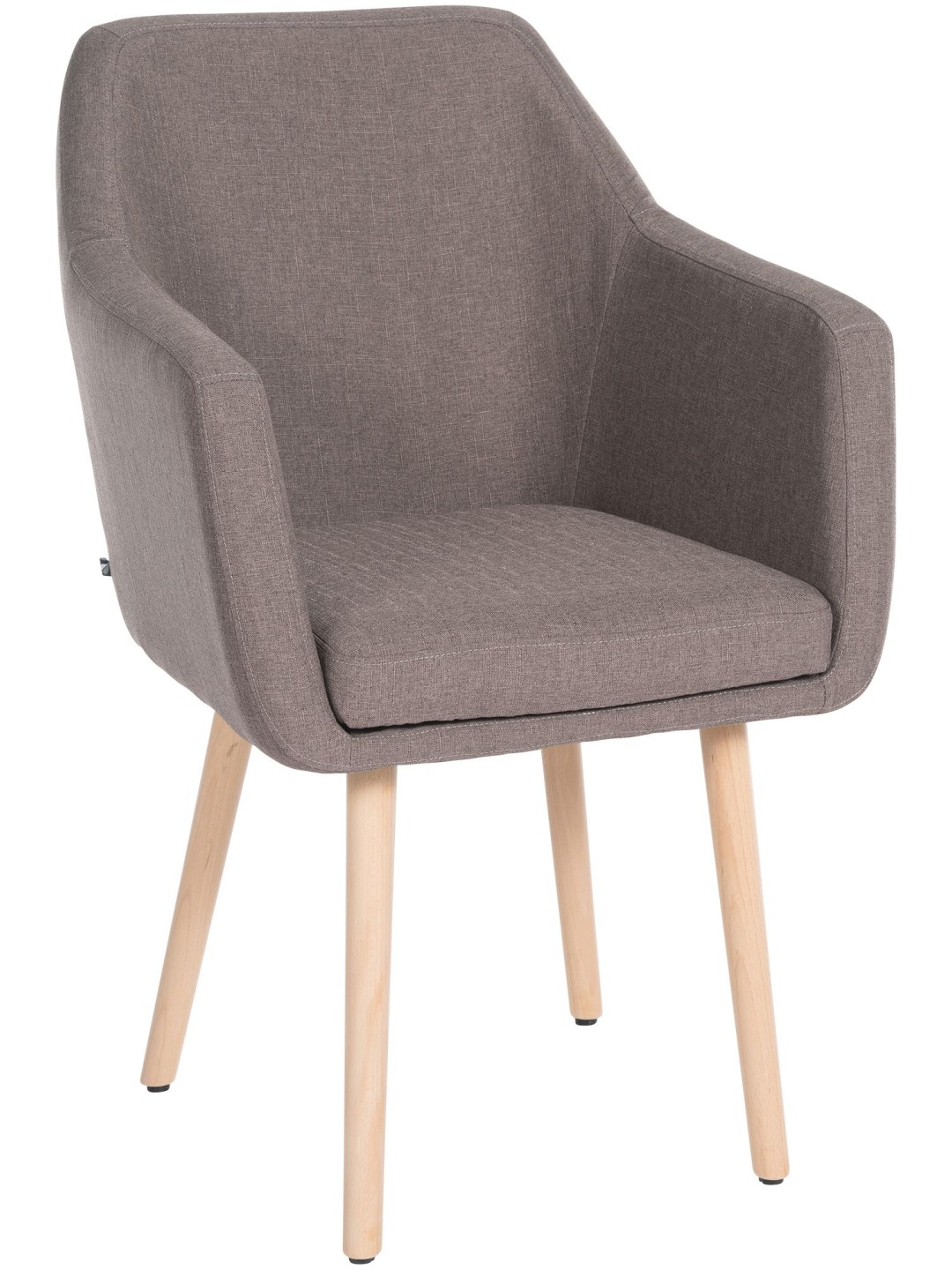 Silla de visita Utrecht tejido natural, taupe
