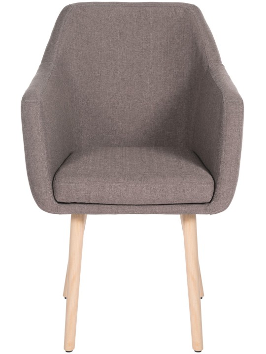Silla de visita Utrecht tejido natural, taupe