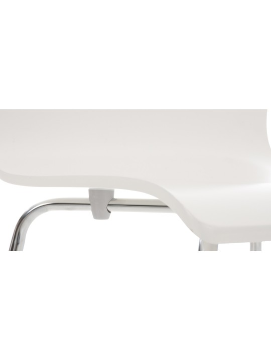 Silla de visita Pepe, blanco Silla de visita Pepe, blanco