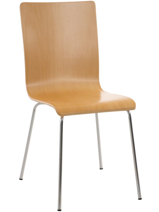 Silla de visita Pepe, natural Silla de visita Pepe, natural