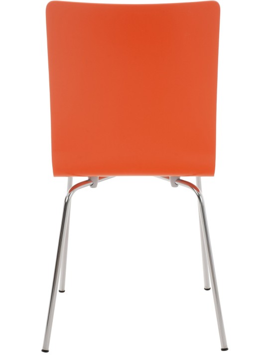 Silla de visita Pepe, naranja Silla de visita Pepe, naranja
