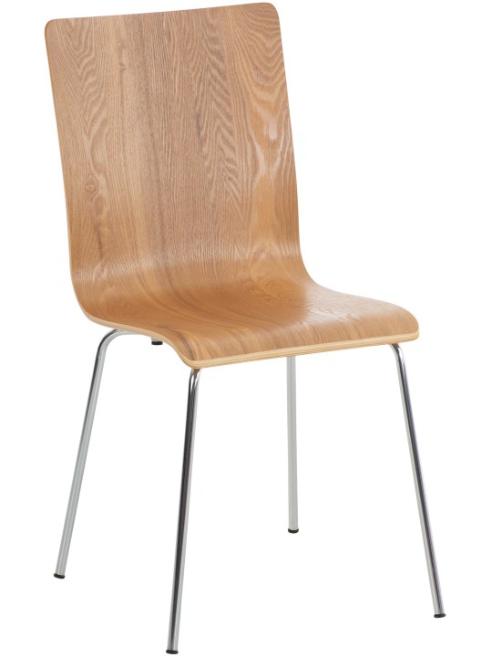 Silla de visita Pepe, roble