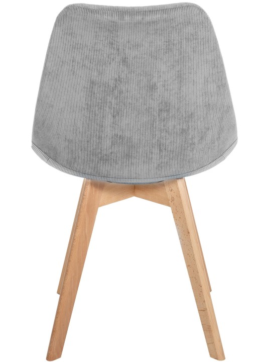 Silla Linares Cordón, gris claro