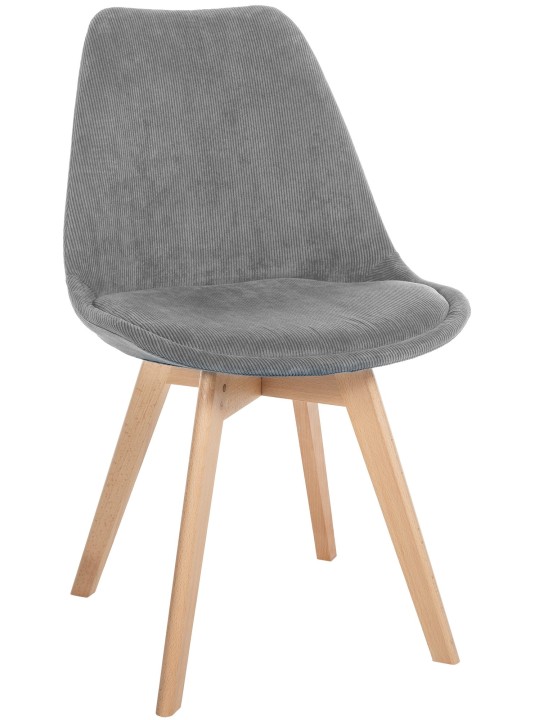 Silla Linares Cordón, gris Silla Linares Cordón, gris