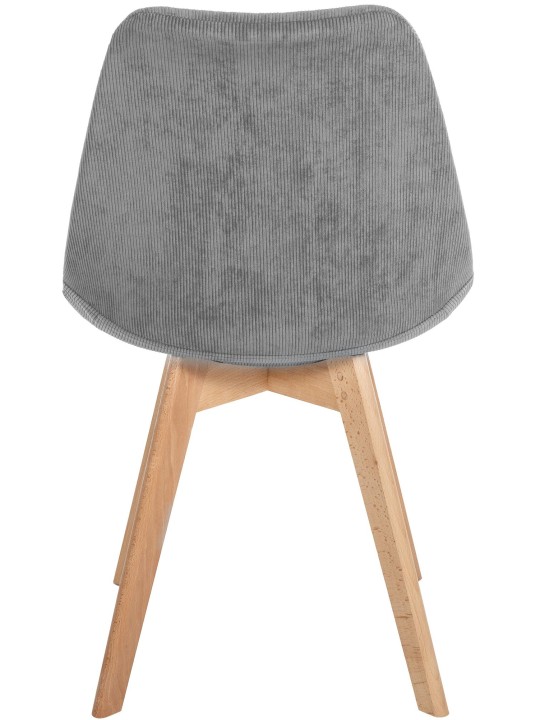 Silla Linares Cordón, gris Silla Linares Cordón, gris