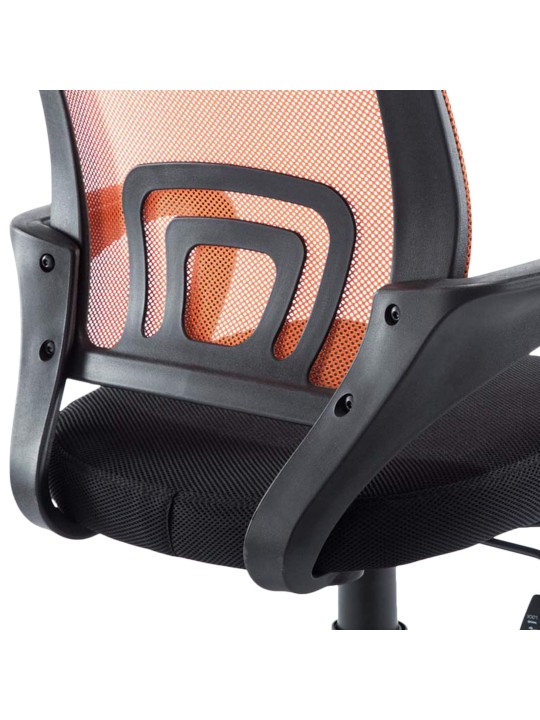 Silla de oficina Genius, naranja
