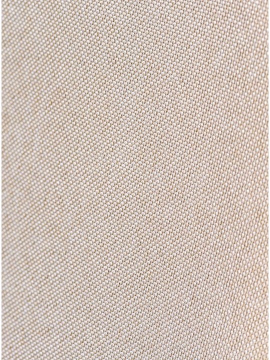 Juego de 2 Sillas de Comedor Foley Tela, nogal/crema