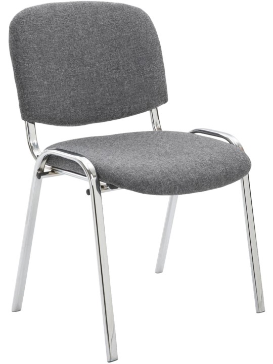 Silla de visita Ken C tela, gris Silla de visita Ken C tela, gris