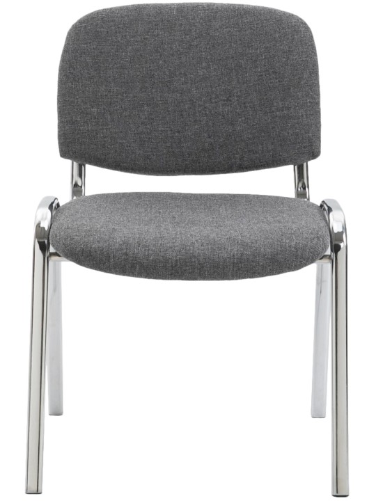Silla de visita Ken C tela, gris Silla de visita Ken C tela, gris