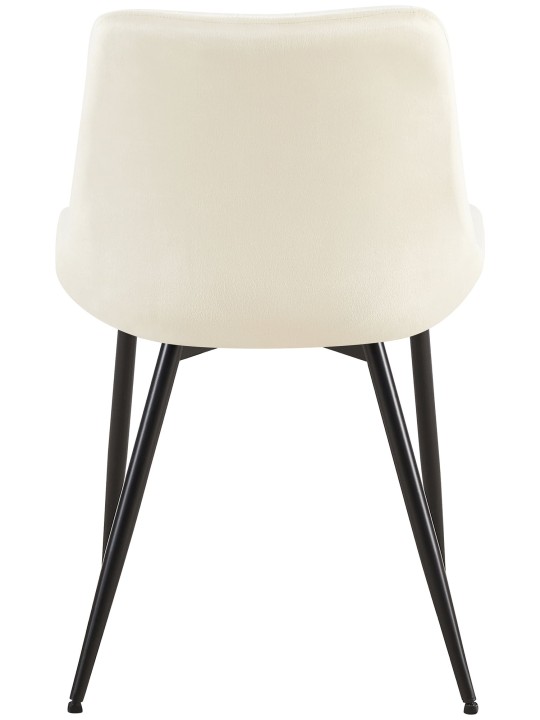 Silla Rahden terciopelo, crema Silla Rahden terciopelo, crema