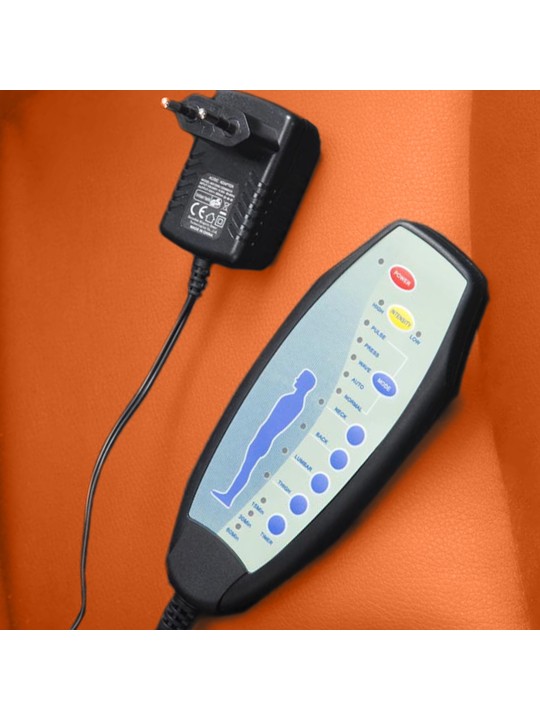 Silla de oficina Pacific con función de masaje V2, naranja