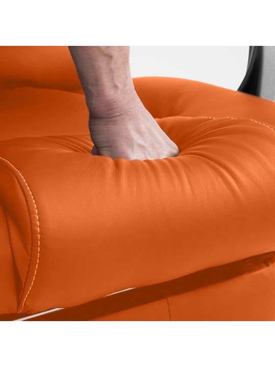 Silla de oficina Pacific con función de masaje V2, naranja