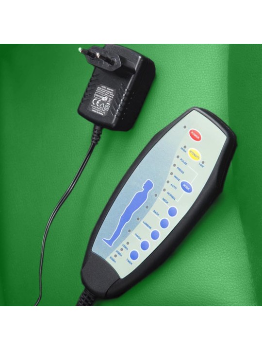 Silla de oficina Pacific con función de masaje V2, verde