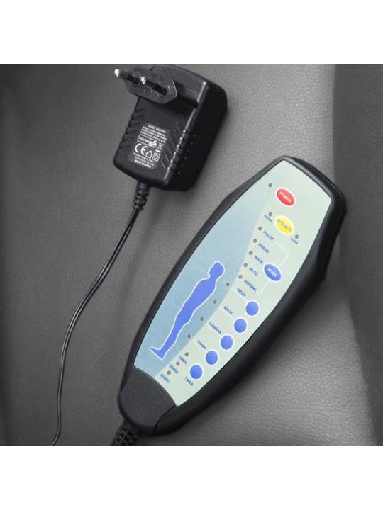 Silla de oficina Pacific con función de masaje V2, gris