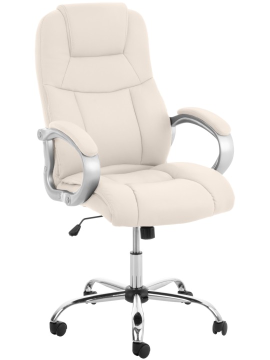 Silla de oficina BIG Apollo, crema