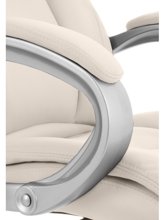 Silla de oficina BIG Apollo, crema