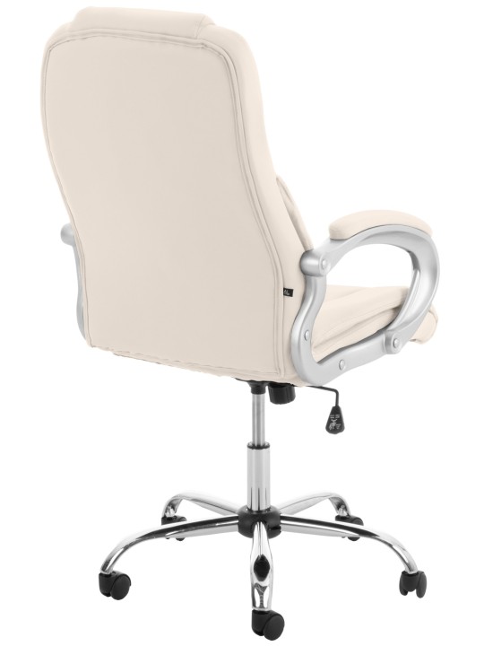 Silla de oficina BIG Apollo, crema