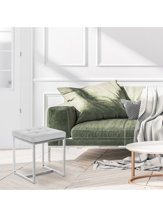 Taburete Barci, blanco Taburete Barci, blanco