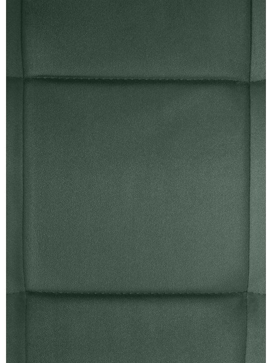 Silla de comedor de terciopelo Vermont, verde oscuro