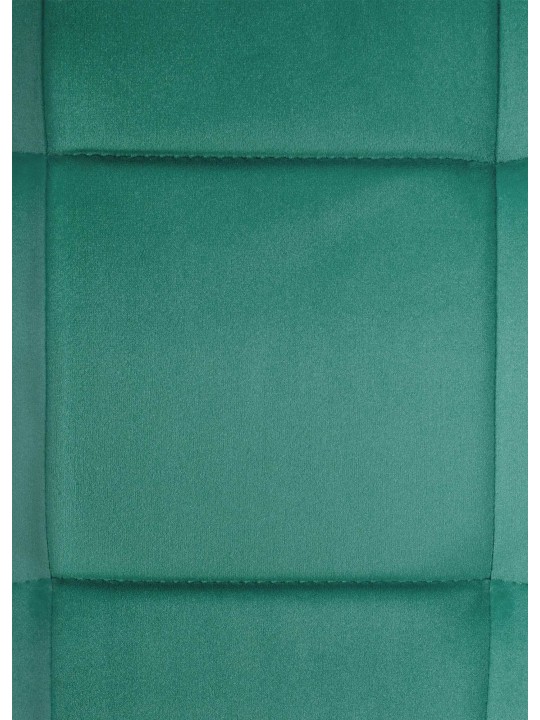 Silla de comedor de terciopelo Vermont, verde