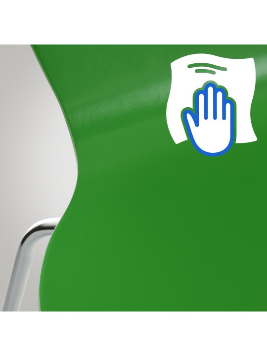 Silla de visita Calisto, verde