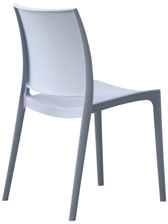 Silla Meton, gris claro