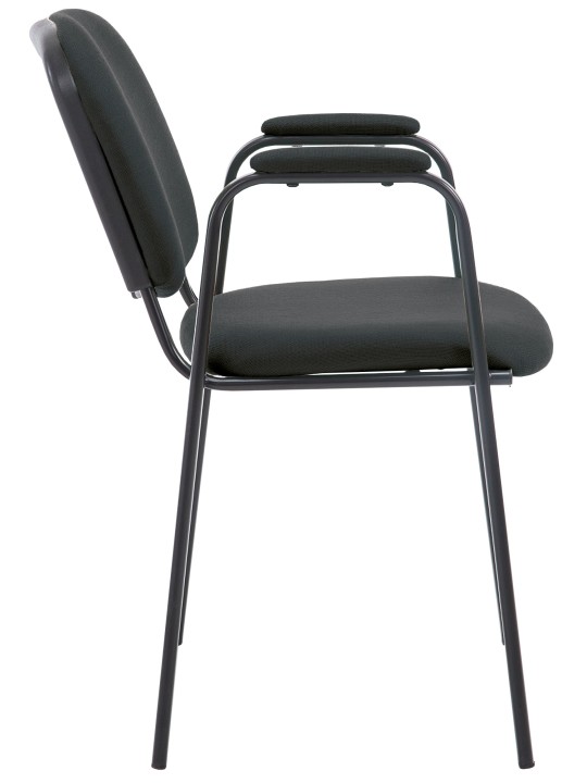 Silla de visita Ken PRO tejido, negro Silla de visita Ken PRO tejido, negro