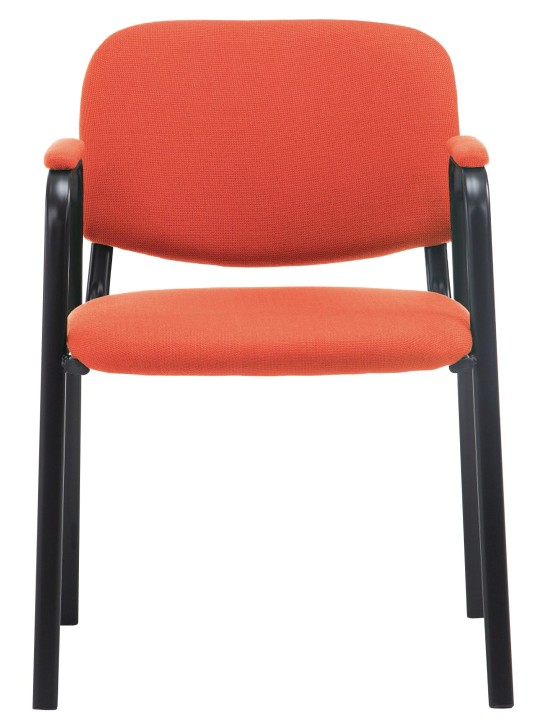 Silla de visita Ken PRO tela, rojo