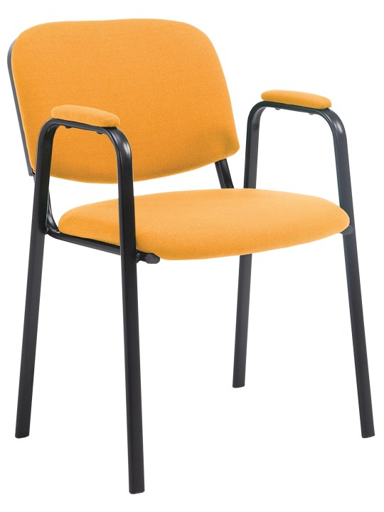Silla de visita Ken PRO tejido, naranja Silla de visita Ken PRO tejido, naranja