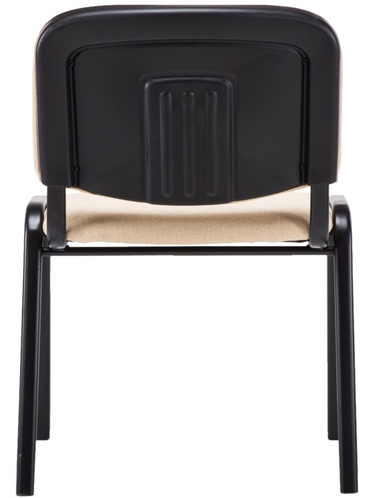 Silla de visita Ken V2 tela, crema Silla de visita Ken V2 tela, crema