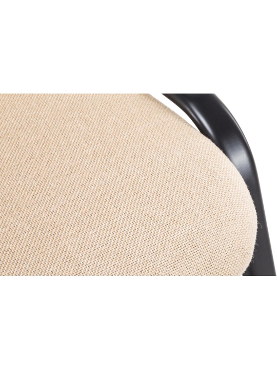 Silla de visita Ken V2 tela, crema Silla de visita Ken V2 tela, crema