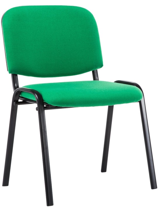 Silla de visita Ken V2 tela, verde Silla de visita Ken V2 tela, verde