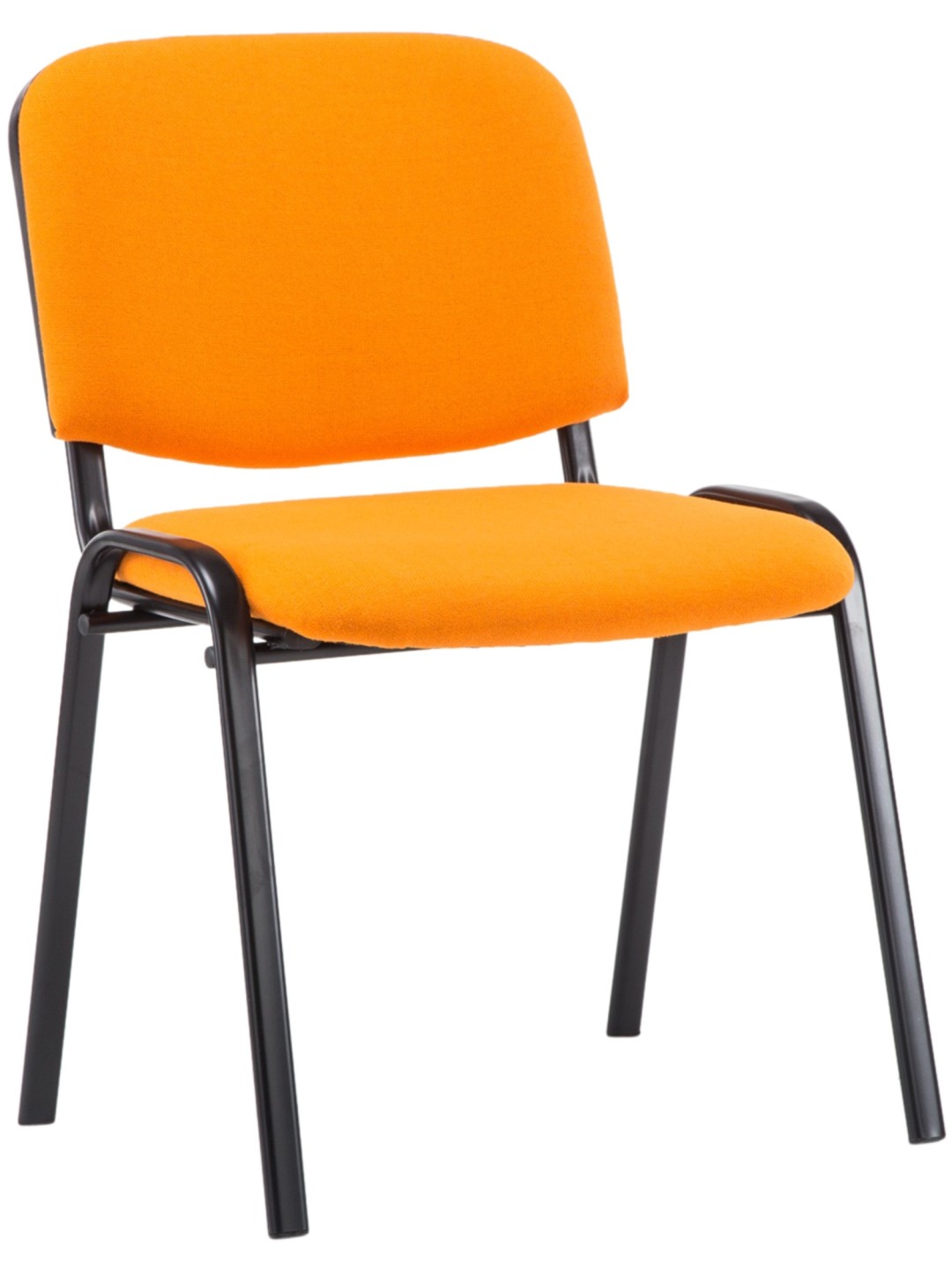 Silla de visita Ken V2 tela, naranja