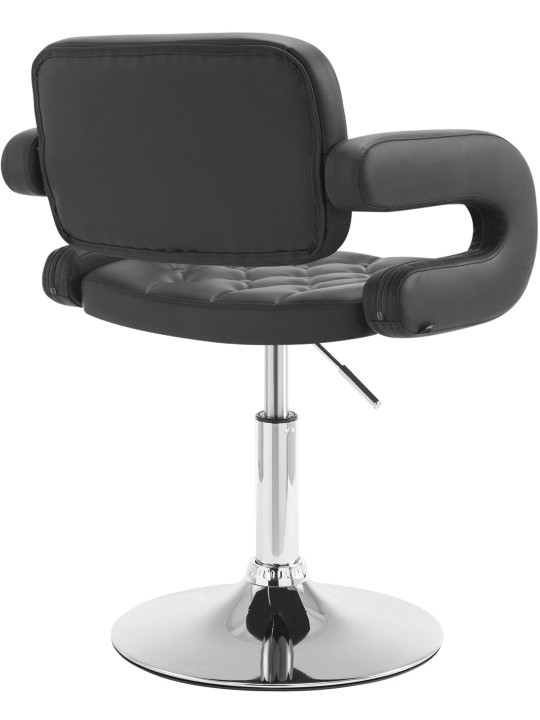 Tumbona Dublin piel sintética, negro Tumbona Dublin piel sintética, negro