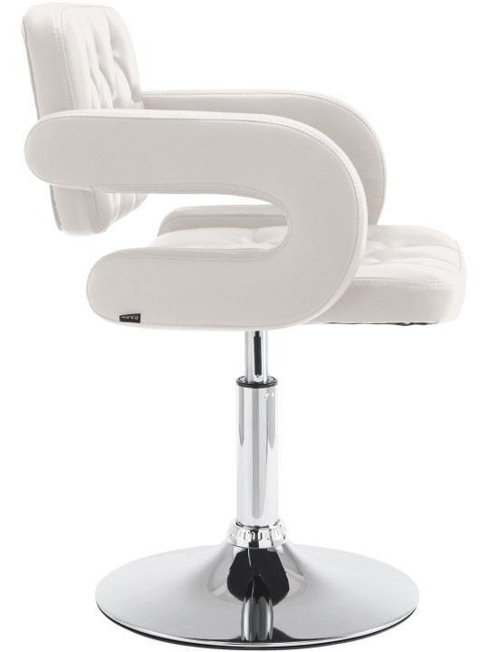 Tumbona Dublin piel sintética, blanco Tumbona Dublin piel sintética, blanco