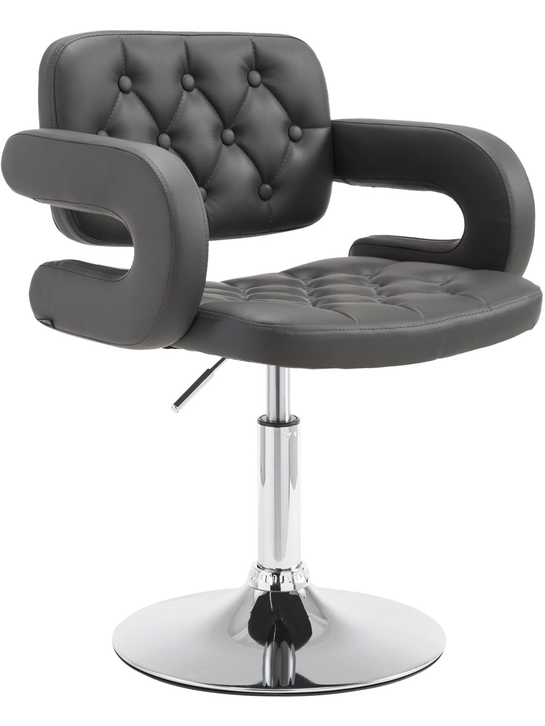 Tumbona Dublin piel sintética, gris