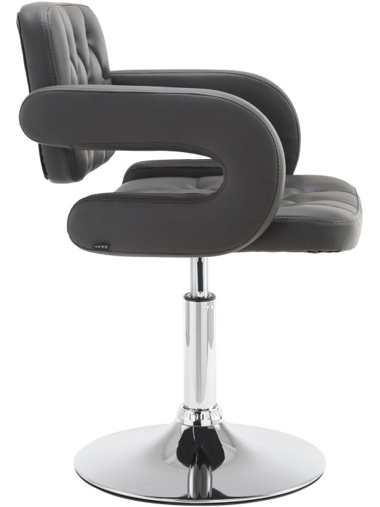 Tumbona Dublin piel sintética, gris Tumbona Dublin piel sintética, gris