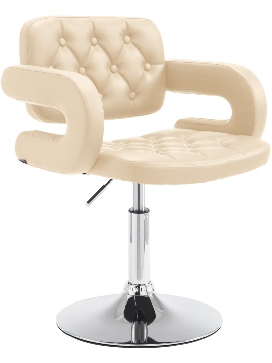 Tumbona Dublin piel sintética, crema Tumbona Dublin piel sintética, crema