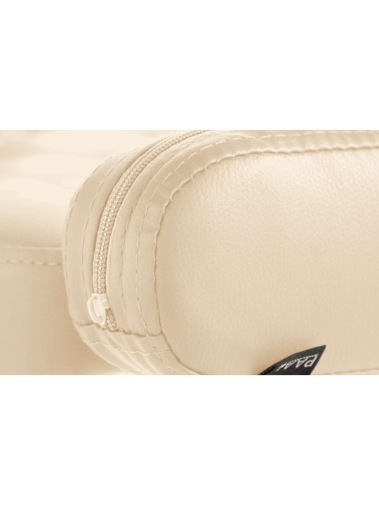 Tumbona Dublin piel sintética, crema Tumbona Dublin piel sintética, crema