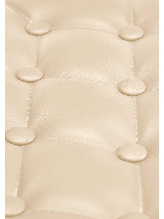 Tumbona Dublin piel sintética, crema Tumbona Dublin piel sintética, crema