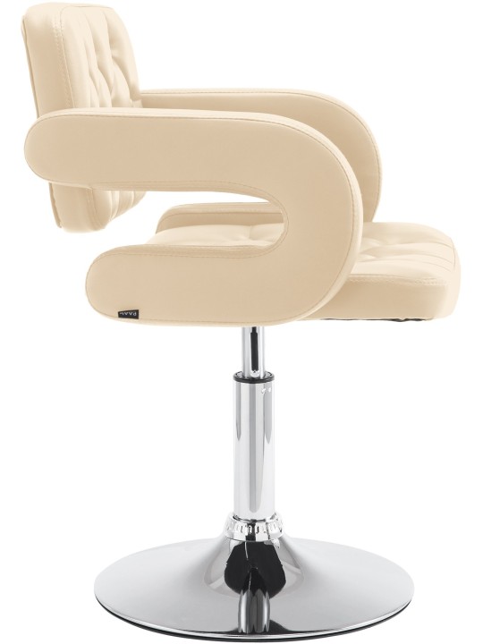 Tumbona Dublin piel sintética, crema Tumbona Dublin piel sintética, crema