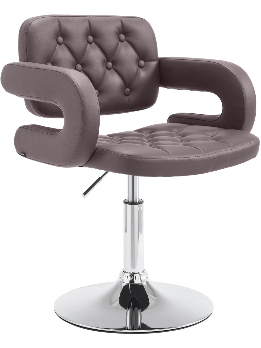 Tumbona Dublin piel sintética, marrón