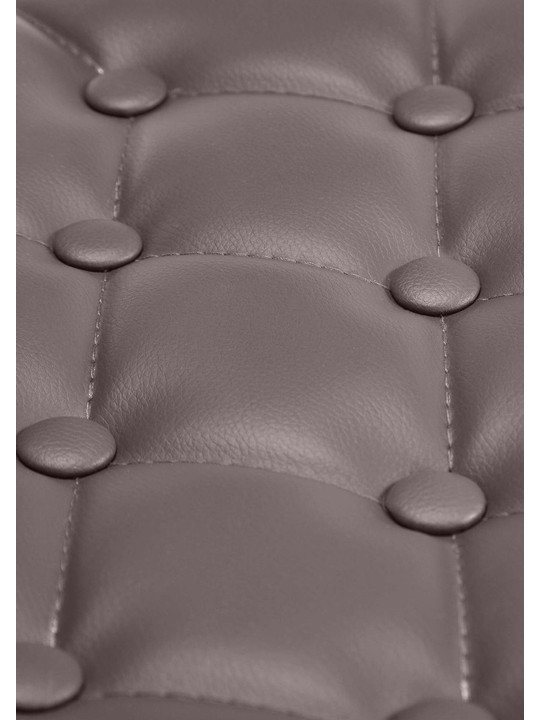 Tumbona Dublin piel sintética, marrón Tumbona Dublin piel sintética, marrón