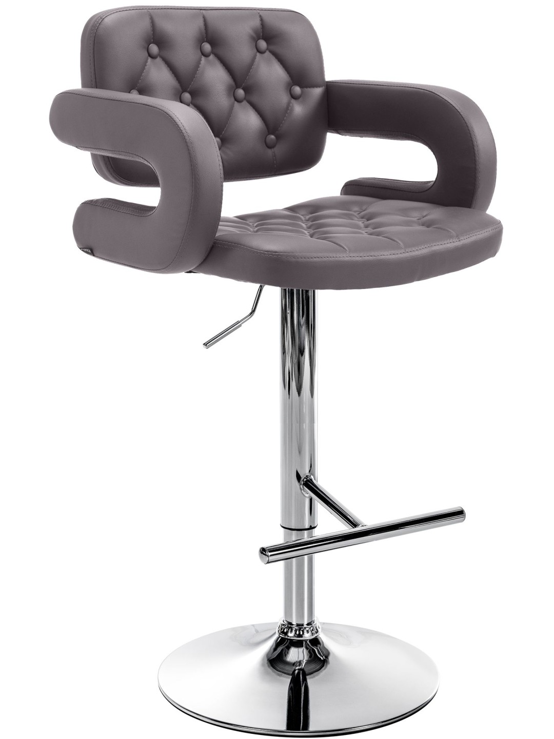 Taburete de bar Dublin C, marrón