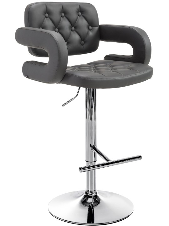 Taburete de bar Dublin C, gris